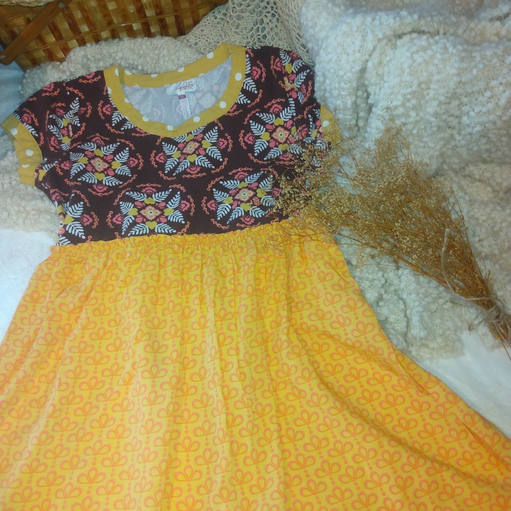 Matilda Jane Red Casual Cuffed Sleeve Sundress - Picture 4 of 8